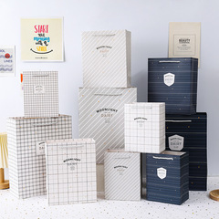 New business style gift bag, shopping mall clothing shopping handbag, company annual meeting promotional gift packaging handbag