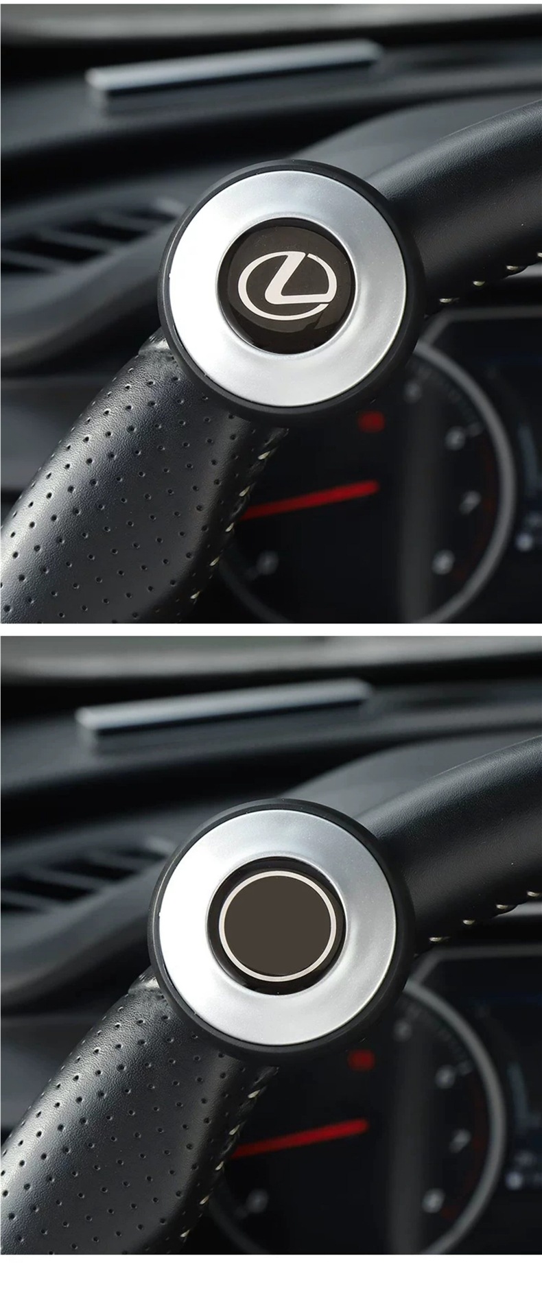 Car Steering Wheel Assistive Device Ball for Easier Direction Turning, Reversing, and Saving Effort; Steering Wheel Power Ball for Sedans and Vans