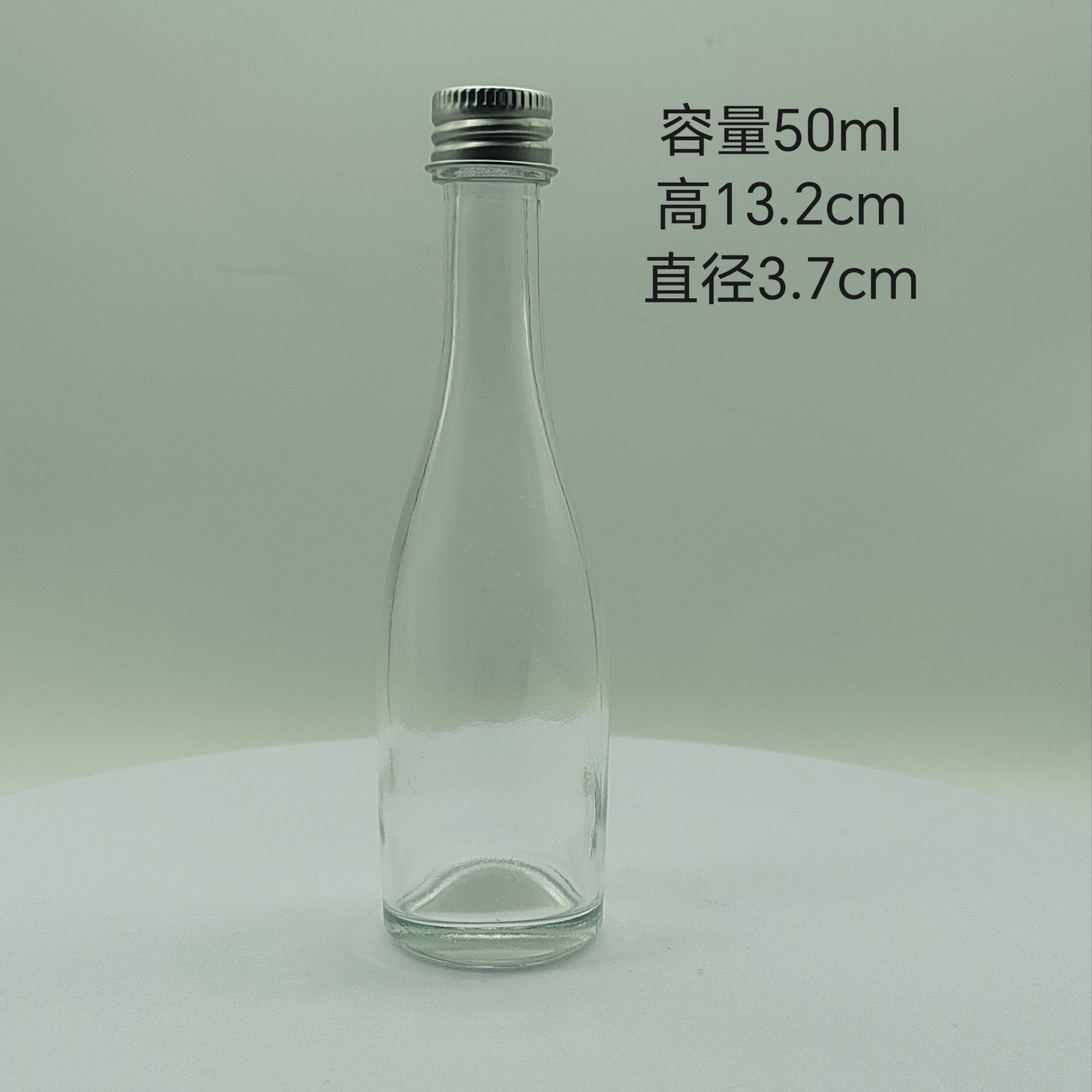 Botella de vino pequeña al por mayor, botella vacía, vidrio transparente grueso 50ml, vino de elaboración propia, vino, vino blanco, botella de vino subenvasada