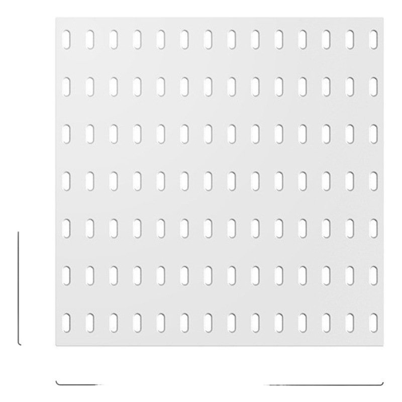 Accesorios de tablero de agujero de almacenamiento sin perforación, dormitorio de pared, cocina, baño, estante de pared, estante de herramientas de pared