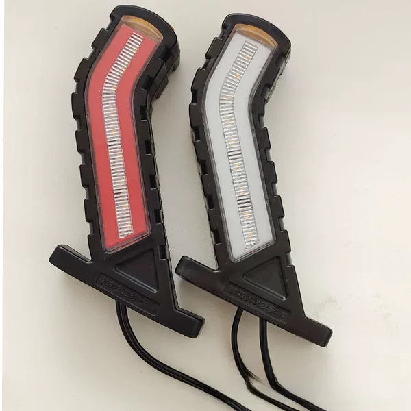 LED side light truck tail light car turn signal light guide running water trailer truck waist light