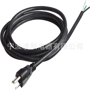 Vseer 6 Feet 12 Gauge 3 Prong Heavy Duty Neutral Ac Electrical Replacement Power Cord with Openings