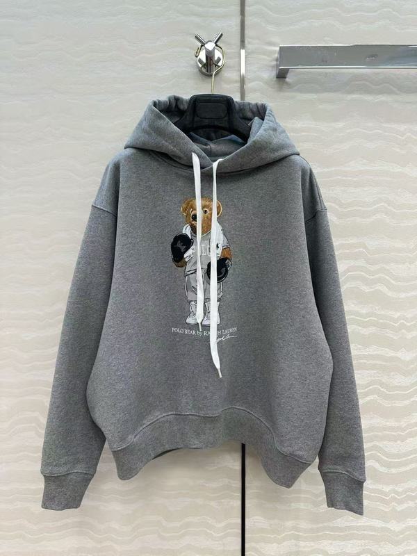25简约高品质浓郁美式风格 运动拳击小熊卫衣！减龄连帽经典版型|undefined