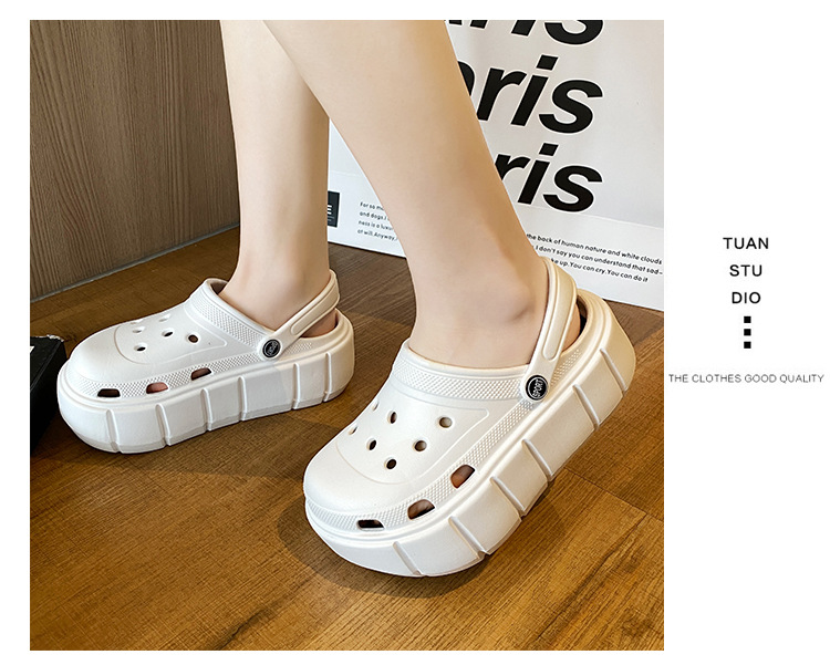 Damen-Sandalen, Party-Synthetik, wasserdicht, Slides_voghion.com