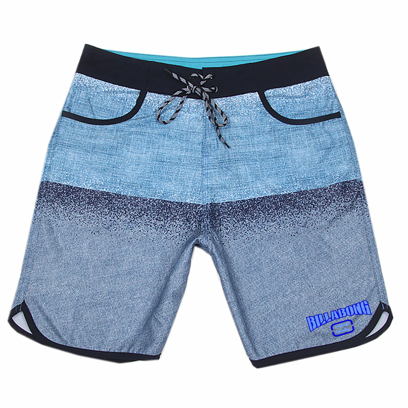 Billabong Cross-border E-commerce Men's Summer Four-sided Elastic Beach Pants Water-repellent Printed in stock Shorts Fashion