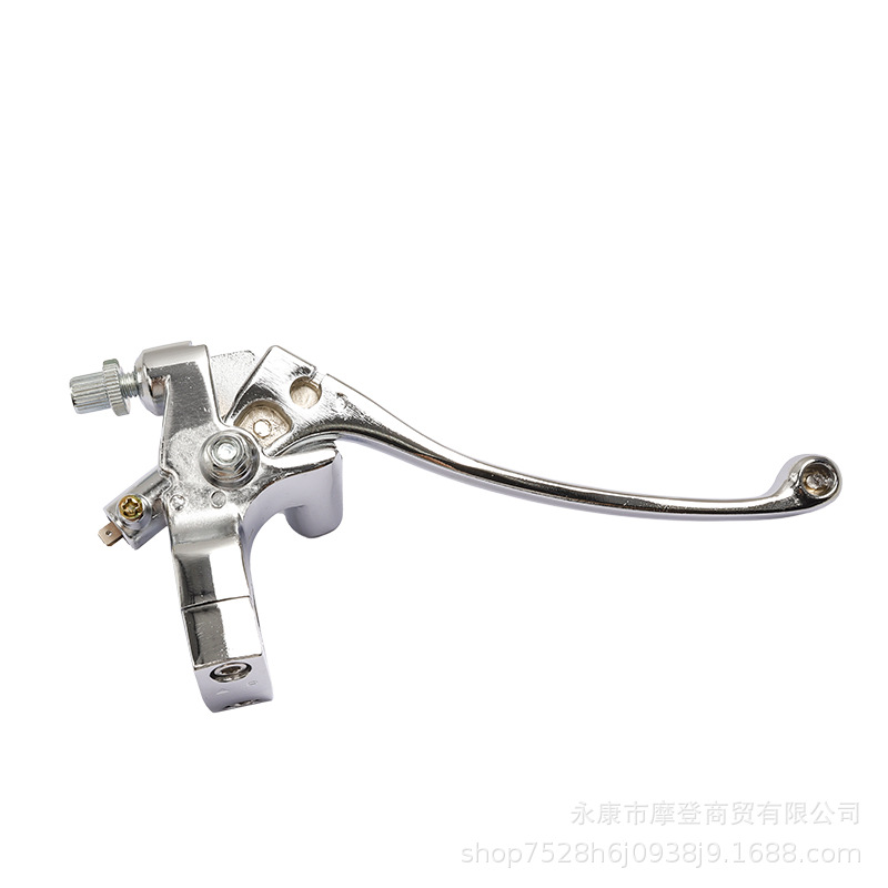 Motorcycle Accessories Electroplated 25mm Handlebar Hydraulic Brake Master Cylinder Brake Upper Pump Left and Right Set Big Turtle King 14mm