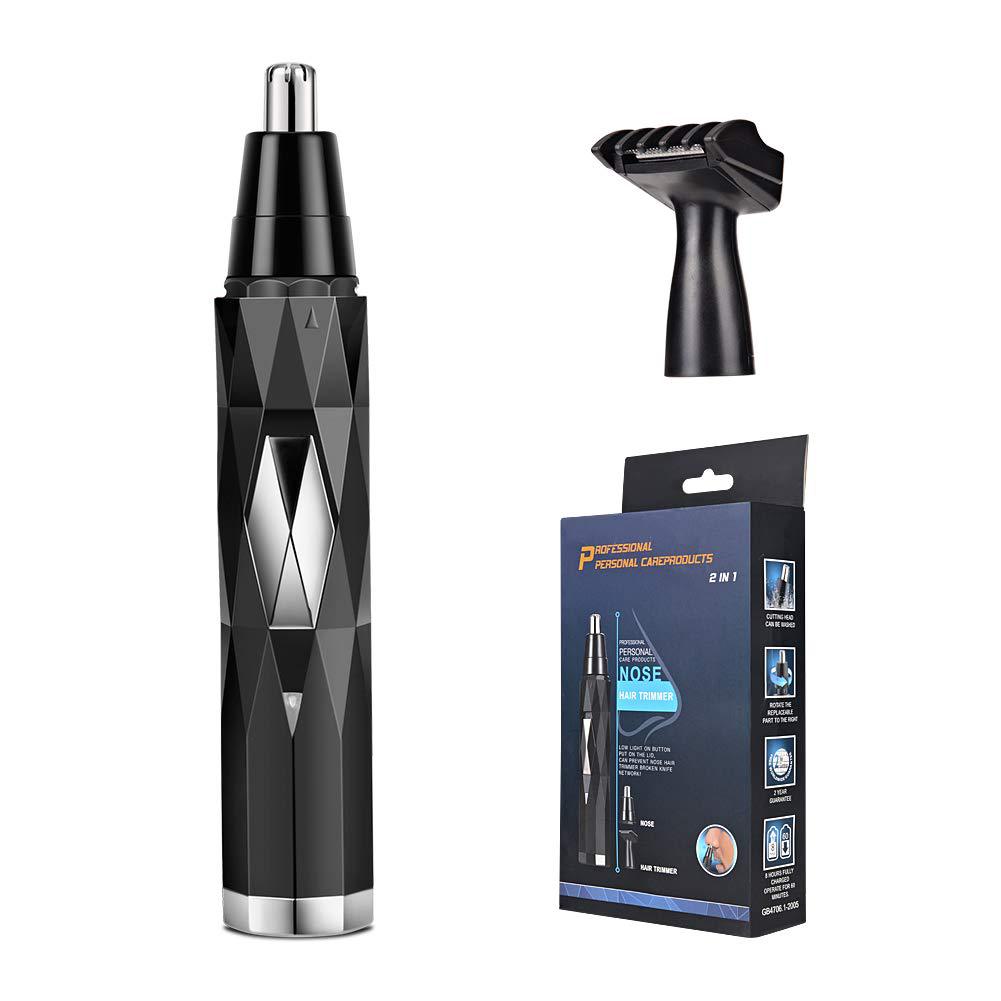 Electric men's nose hair trimmer rechargeable shaving nose hair trimmer cleaning mini shaving eyebrow trimmer set multi-function