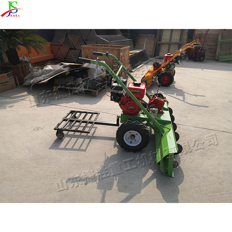 Pequeño removedor de nieve gasolina mano empuje pequeña barredora de nieve espiral invierno ciudad carretera removedor de nieve