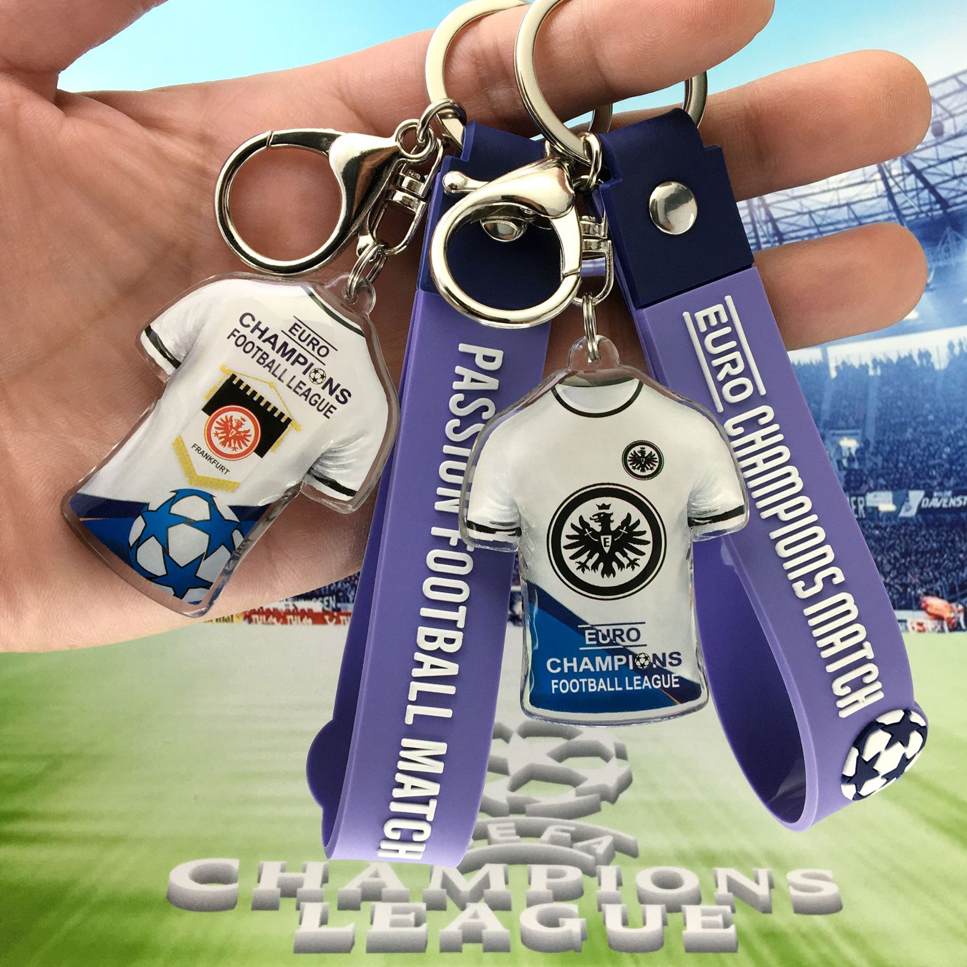 法兰克福-队徽+柔蓝手带