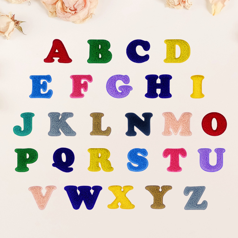 embroidery label embroidery letter embroidery sticker clothes Patches sticker badge clothing accessories cloth sticker