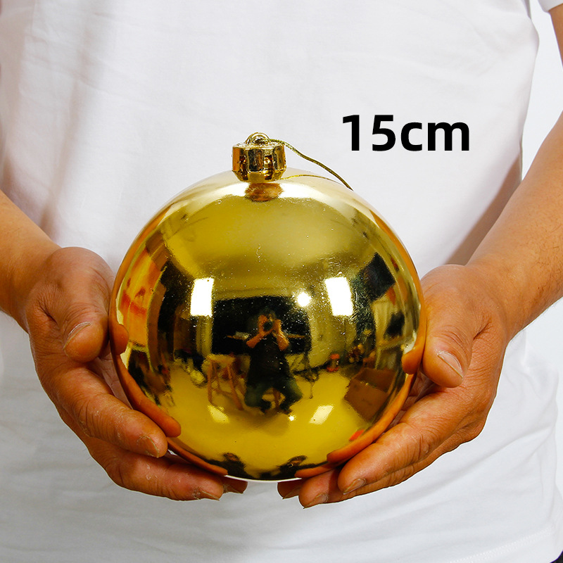 Dragón Tigre Bola de Navidad decoraciones del árbol de Navidad gran Bola brillante galvanoplastia bola de color bola colgante centro comercial bar decoración del techo