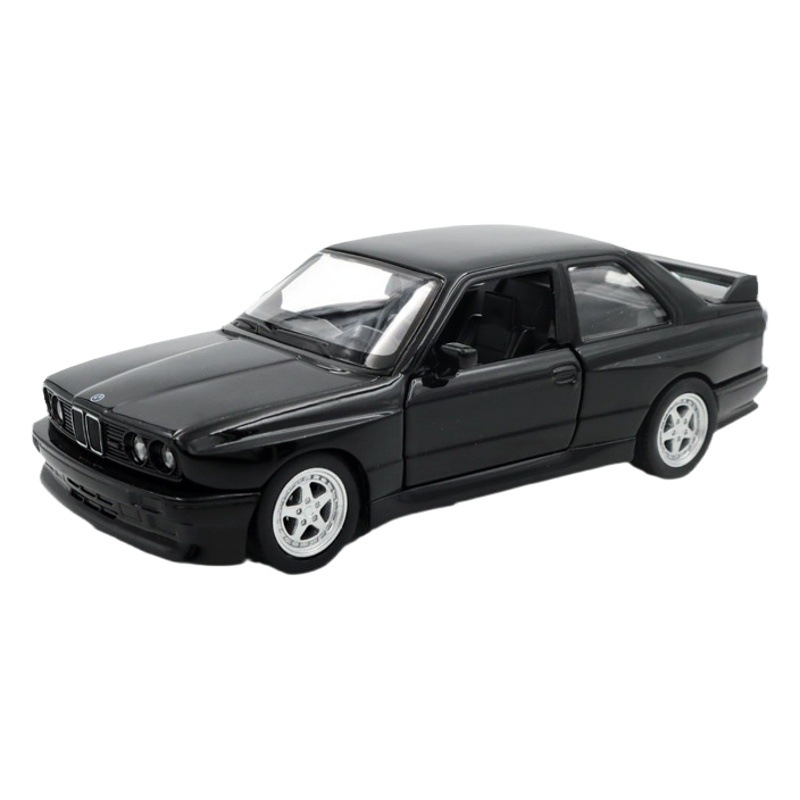 Marco de aleación 1:36 BMW M31987 Retro Coche deportivo modelo Tire hacia atrás Luz Silenciosa modelo de coche de juguete adornos