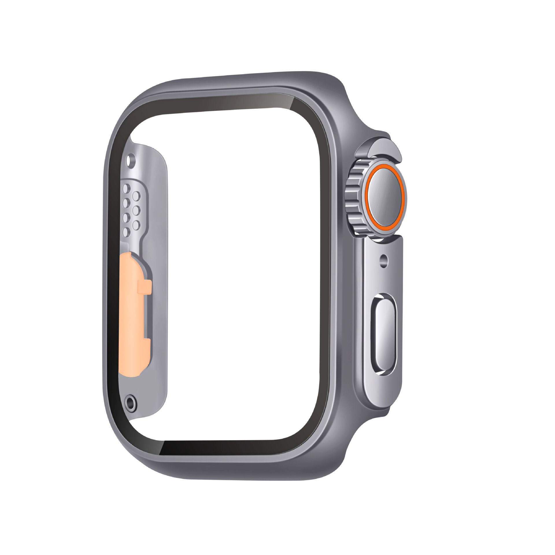 Adecuado para applewatch segundos a ultra49mm reloj caso Apple Watch S8/7/6/5/4/se funda protectora