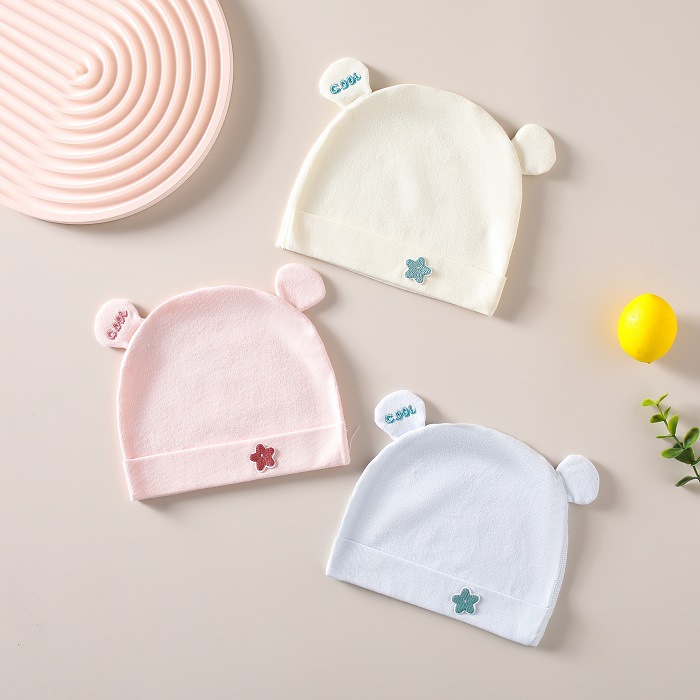 Baby hat spring and autumn summer thin fetal cap newborn baby 0 a March fontanelle cap newborn baby hat