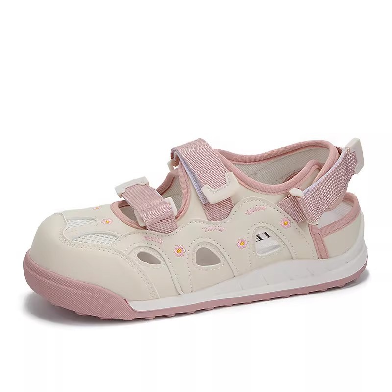 Moda infantil versátil sandalias 2026 verano nuevas sandalias deportivas para niñas malla transpirable zapatos casuales image 6
