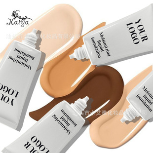 Cross-Border Oem Customized Lotion Foundation Oem Isolation Two-In-One High-Power Waterproof Processing