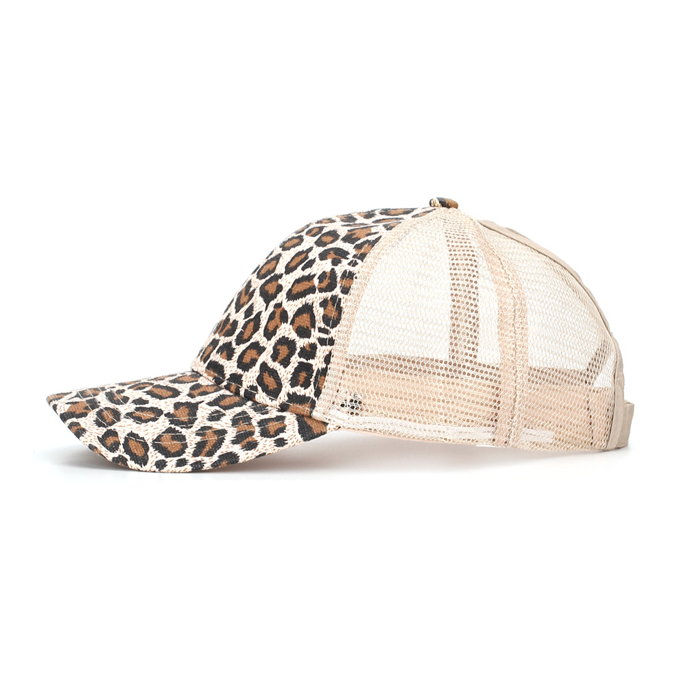 Unisex Streetwear Leopard Curved Eaves Baseball Cap display picture 11