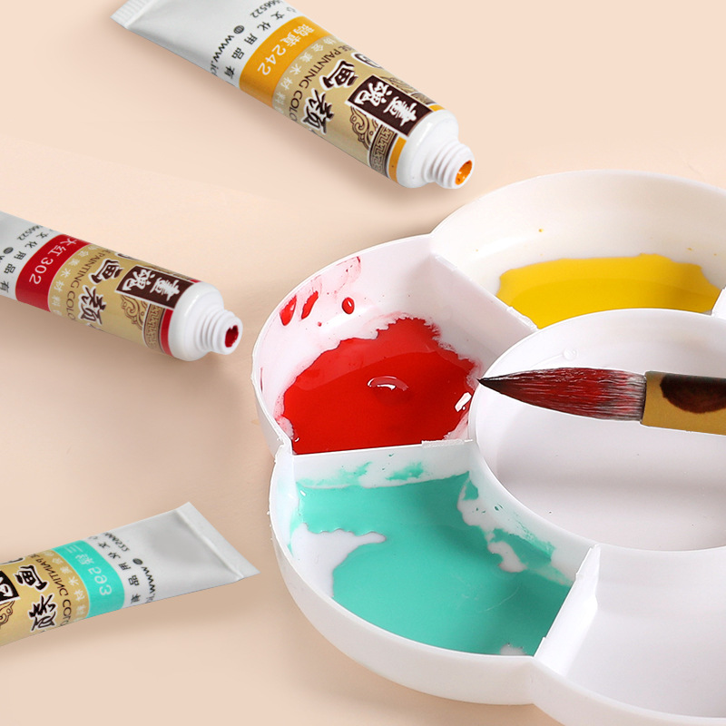 Matisse painting soul Chinese painting pigment set 12 colors 18 colors 24 colors set ink painting pi