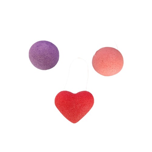 Facial Cleansing Puff Jelly Sponge Cleansing Face Ball with Hanging Cord Massage Foaming Device Deep Cleansing