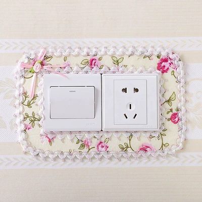switch smart cover Fabric art Switch Sticker decorate Wall stickers originality Occlusion Wall socket Frame Manufactor Direct selling