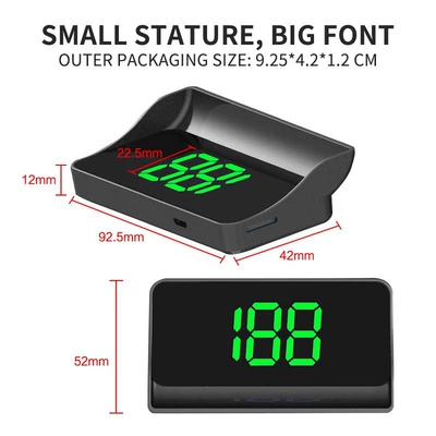 Vehicle HUD head-up display GPS