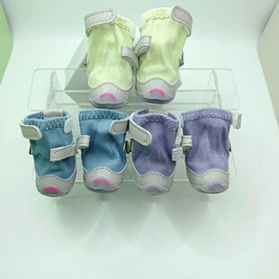 small size FOKWOW Spring and Autumn FB507 Denim Noodles Pet Products New Dog Shoes Amazon Cross Border