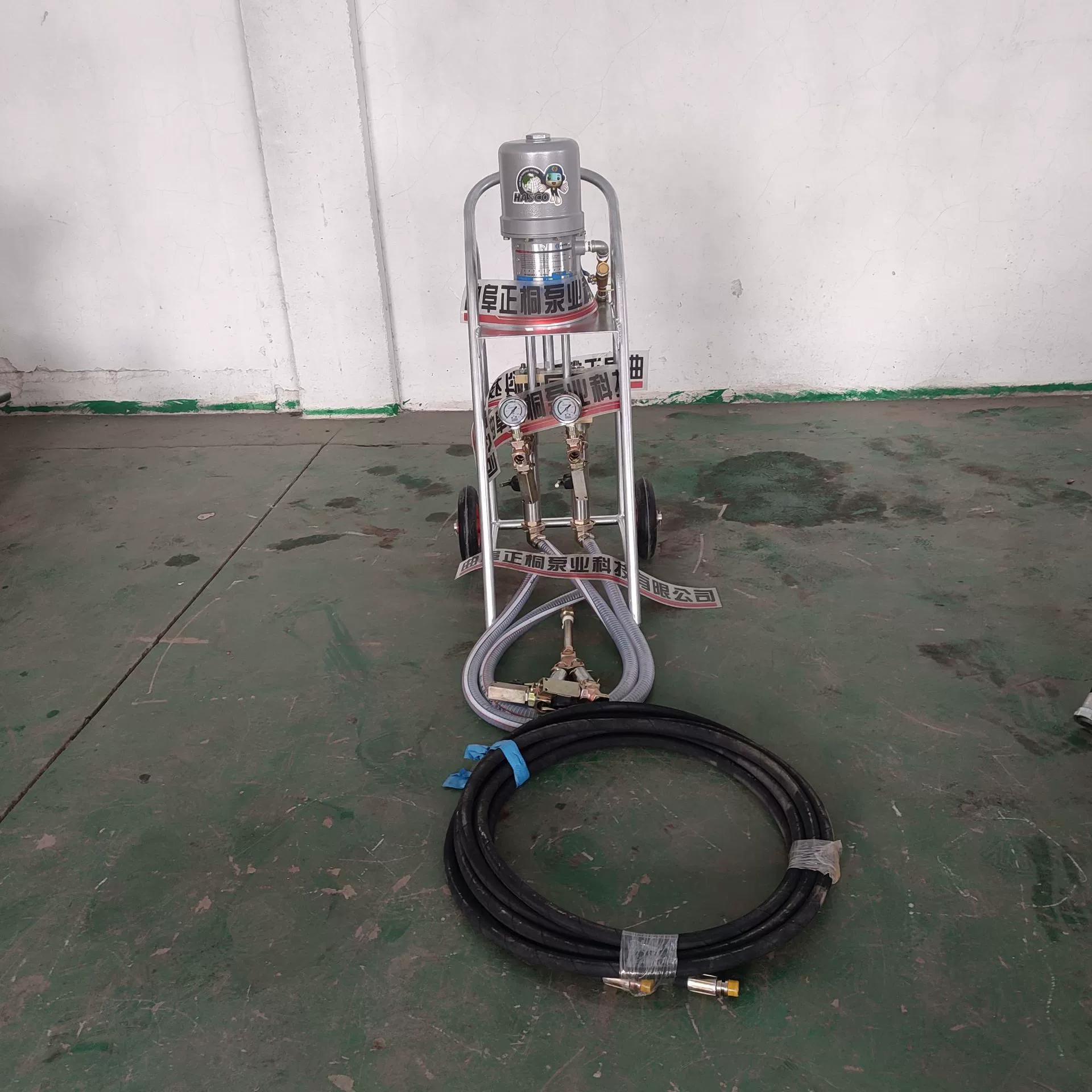 ZZQ-0.36/2.0 пневматический насос для впрыска суспензии высокого давления пневматический насос для угольного шахтного туннеля