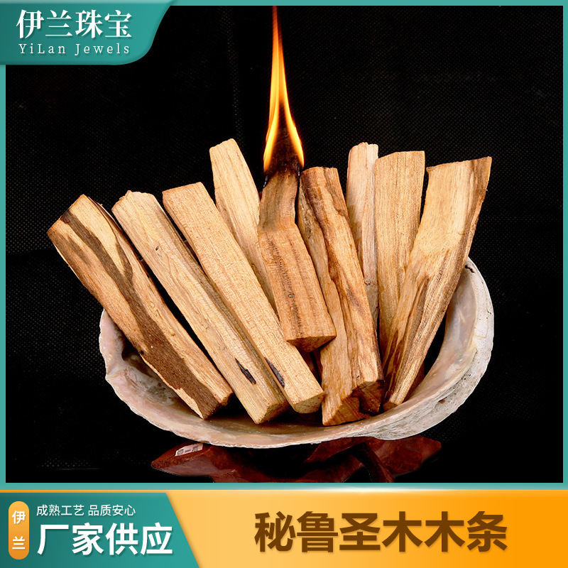 Source Factory Wholesale South America Peru Holy Wood Sticks Fire Incense Space Purification palo santo stick