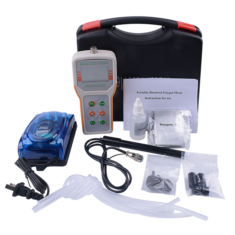 溶解氧仪DO测定仪 水产养殖 鱼塘溶解氧检测仪鱼缸水含氧JPB-607A