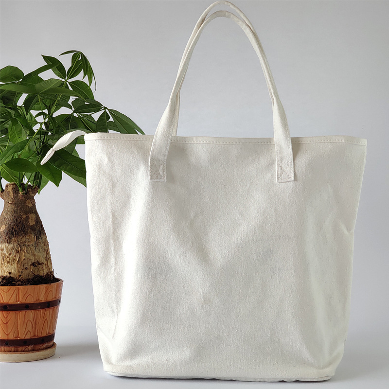 厂家新款空白棉布袋 棉帆布包购物手提袋 帆布礼品包装袋印刷LOGO