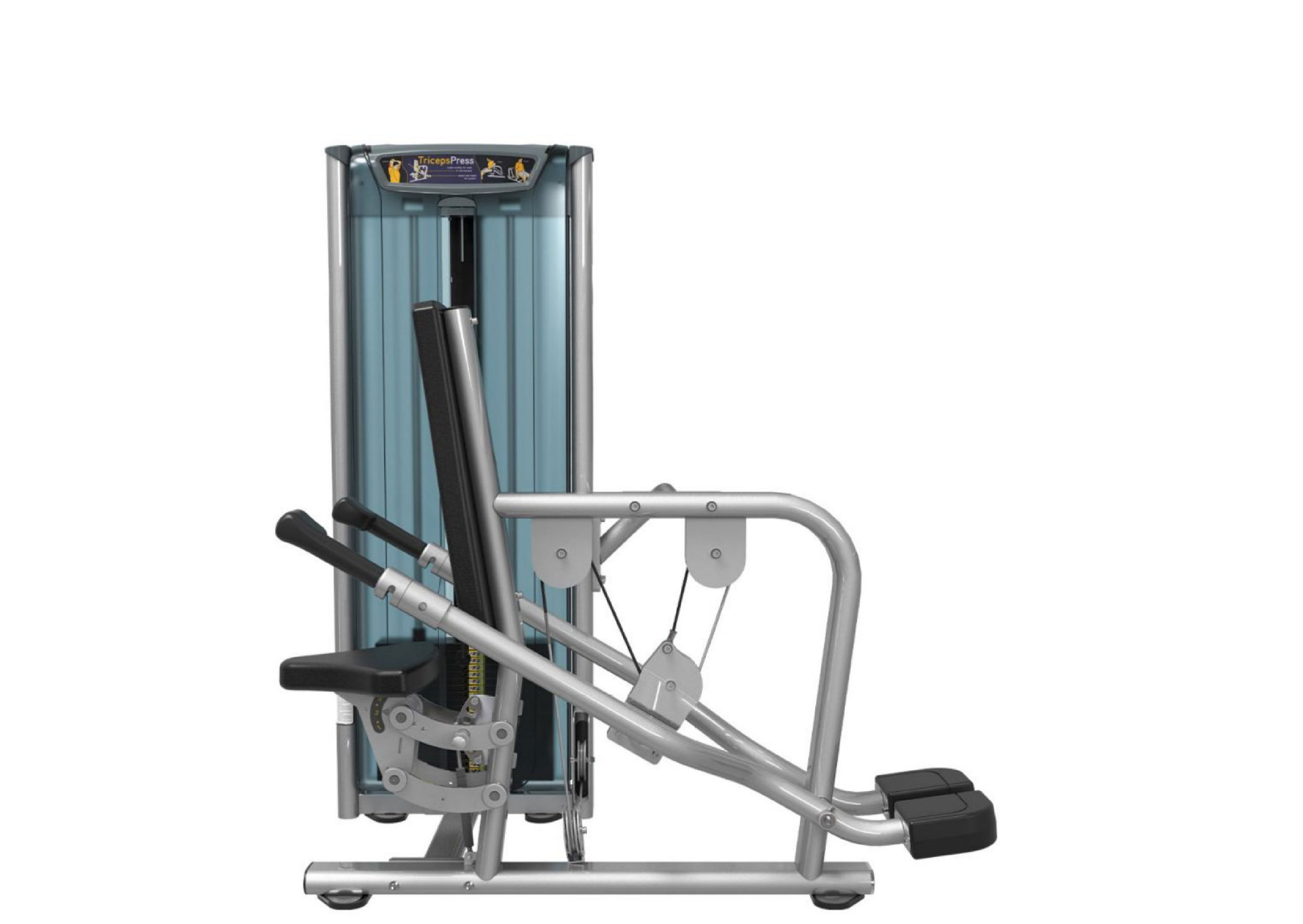 Entrenador de presión de tres cabezas Triceps Press