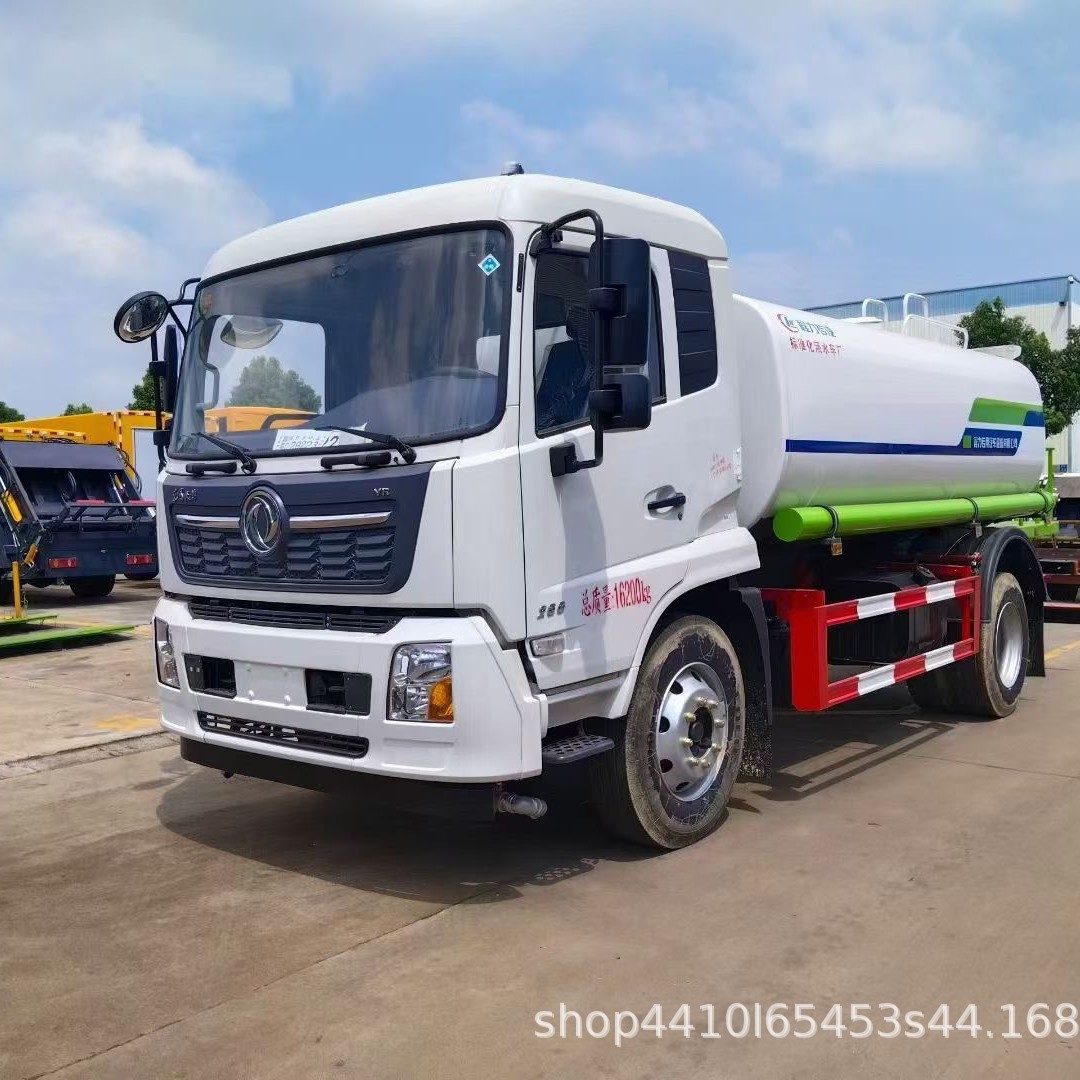 Direct Supply from the Manufacturer: Dongfeng Tianjin 15-Cubic-Meter Sprinkler Truck Manufacturer, 15-Ton Landscaping Irrigation Truck