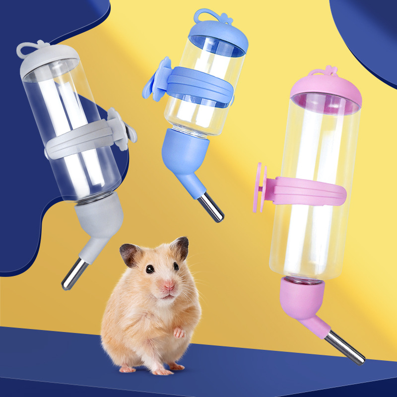 宠物仓鼠水壶兔子龙猫饮水器悬挂式喂水器喝水器小寵食具仓鼠用品