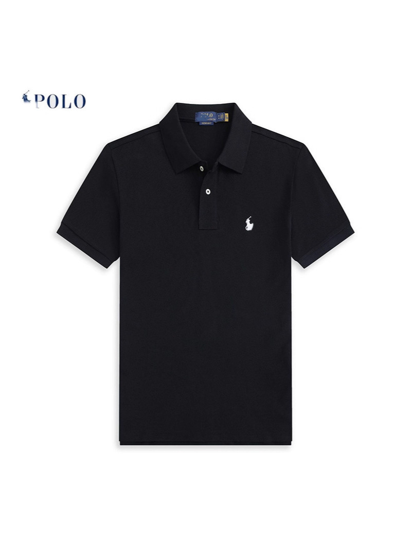 Kişi Polo Tişört Qısa Qollu Yaylıq Yaxalıq Pony Loqo