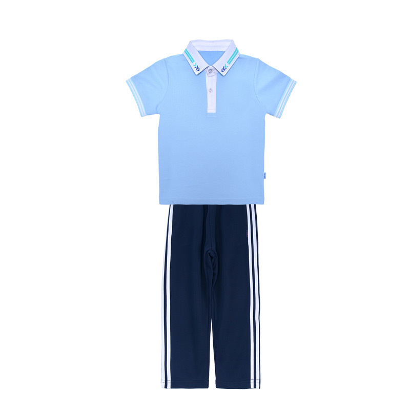 瀾洋貝貝メーカー直販中学生制服小学生夏小学校卒業シーズン服装班服半袖夏|undefined