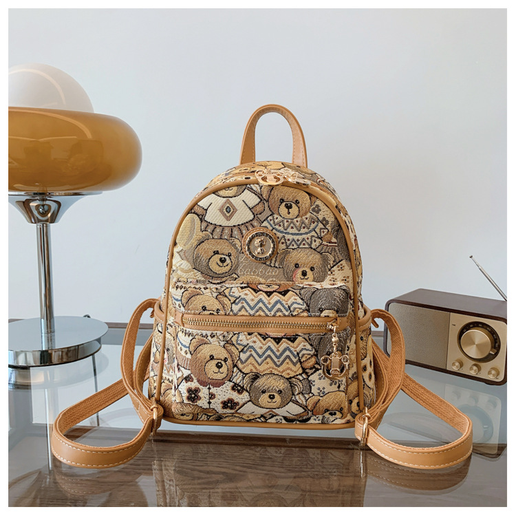 2024 new leisure schoolbag niche commuter leisure large capacity backpack_voghion.com