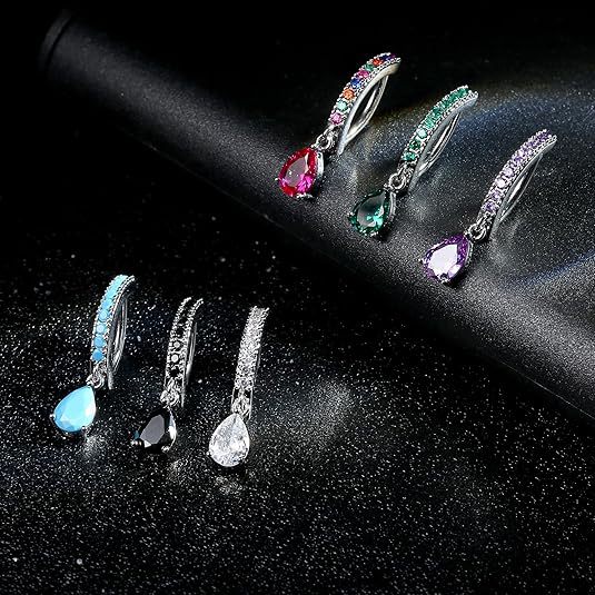 Bauchnabelpiercing Mit Zirkon In Wassertropfenform_voghion.com