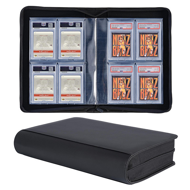 40 Pocket Graded Card Box Display Album Storage Psa Graded Card Card Brick Zipper Card Album