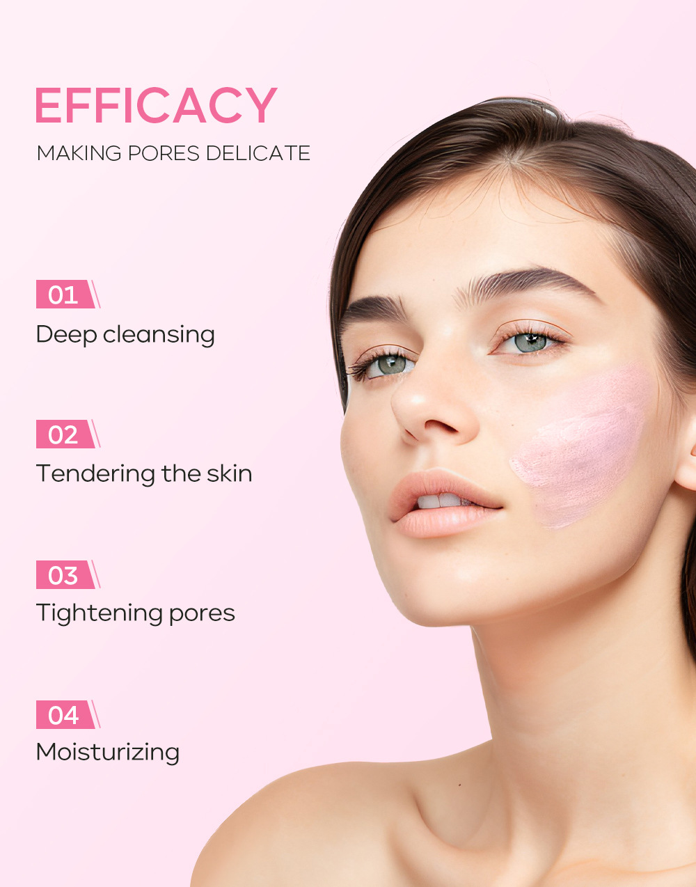 QUIYUM Japanese Cherry Blossom Solid Mask Stick 40g Hydrating, Moisturizing and brightening skin tone Cross-border manufacturer wholesale in stock undefined