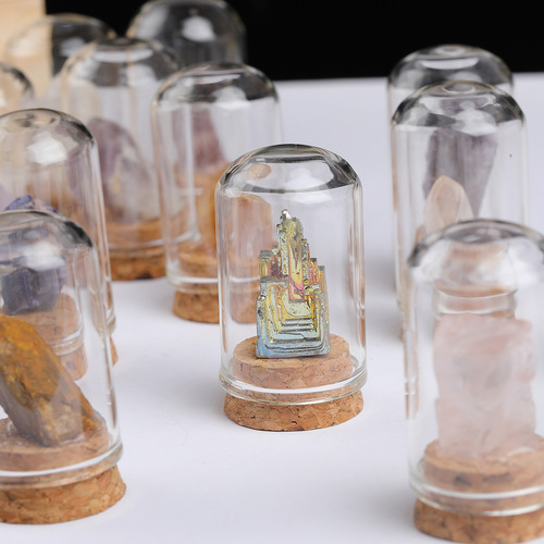 Natural crystal ore specimen ornaments crystal raw stone agate rock children's science teaching mineral crystal wholesale