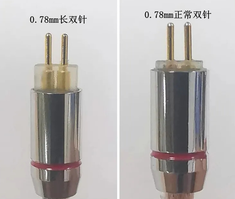 Alambre de lámina de plata explosivo, máquina de distribución de gama alta plateada azul, cable HIFI QDC/0.78 doble aguja/A2DC/IM serie