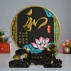 19.2 cm diameter pane and + lotus stand