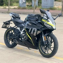 二手春风SR250CC跑车电喷水冷街车重机车趴赛NK400双缸摩托车仿赛