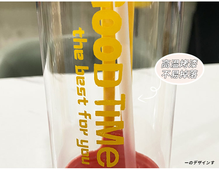 Korean high appearance level couple plastic cups 2021 summer fashionable and trendy color matching straw water cups for women, one-piece consignment pic 24