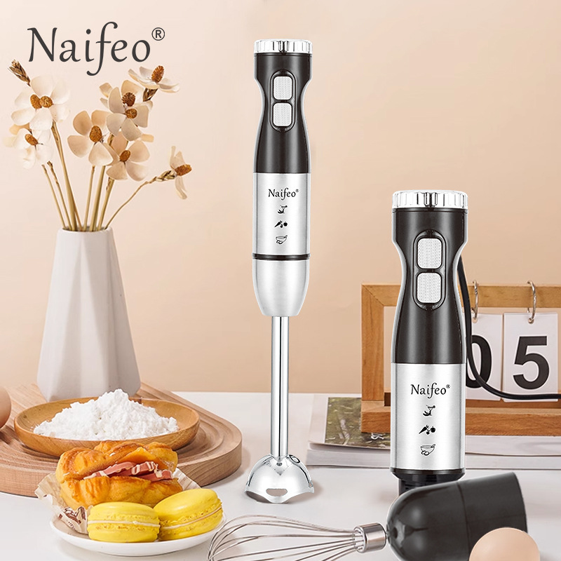 Hand Blender Handheld European Standard Household New Stainless Steel Cooking Stick Stirring Stick Cooking Machine Mixer