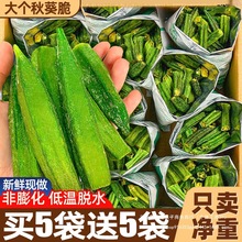 秋葵脆干即食蔬菜干500g非油炸果蔬混合装水果干零食小吃休闲食品