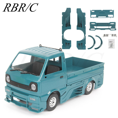RBRC Naughty Dragon d12 Suzuki micro truck mini truck modified with wide, low and large surround accessories remote control car toy upgrade