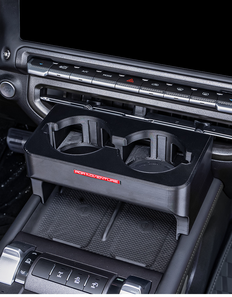 Tank 300 central console cup holder, car-mounted cup holder, modified multifunctional drink rack, interior expansion storage rack