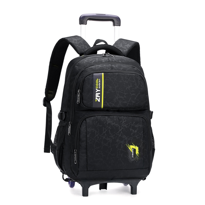 Exportación de escaleras de escalada, bolsas de tirón para estudiantes, mochila con ruedas para estudiantes de secundaria, mochila de sexto grado