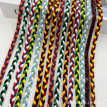 8mm��ɫ�p���K�ӱ�ƽ�ֹ�diy�������K��ɫ�����������b��KЬ��